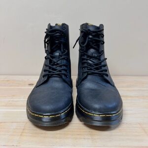 Dr. Martens Unisex Sz 10 Men’s/11 Women Black Combs Leather Combat Boot